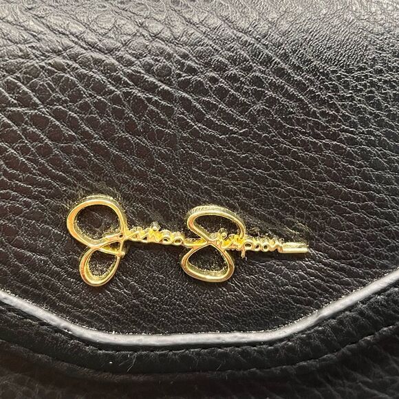 Jessica Simpson Black Leather Wallet - Picture 2 of 7